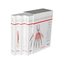 İnsan Anatomisi Atlası-3 Cilt Takım - Mustafa Büyükmumcu - Atlas Akademi Yayınları