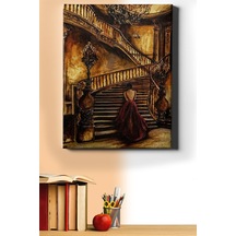 Webstyle Sayılarla Boyama Seti Kasnaklı Merdivendeki Kadın 40 X 50 Cm