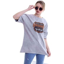 Kadın Oversize Albuquerque Baskılı Tshirt