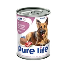 Pure Life Pate Kuzu Etli Yetişkin Köpek Konserve Maması 400 Gr