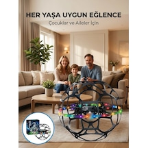 El Sensörlü Uçan Top Drone Çocuklar İçin Led Işıklı Eğlence Oyuncağı