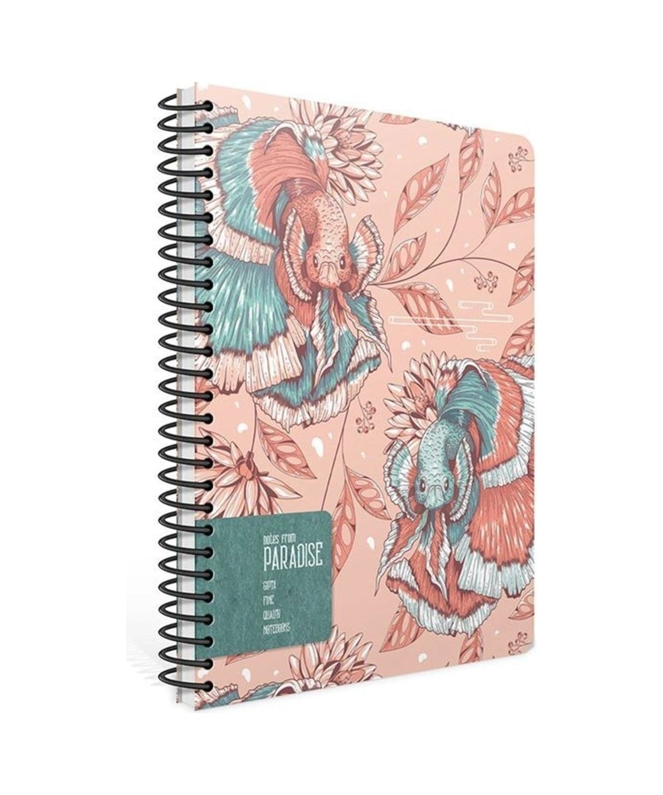 Paradise Spiralli Sert Kapak Not Defteri 17x24cm 120 Yaprak Çizgili 6257 Karışık Renk 1 Adet Karışık