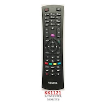 Fully Tinko Vestel Uyumlu Lcd Yeni Kalıp Mor Tuslu Tv Kumandası