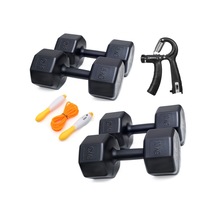 Ps Spor 2 Li Dambıl Set 8 Kg 2 Adet 10 Kg 2 Adet Sayaçlı Ayarlanabilir El Yayı + Sayaçlı Atlama İpi