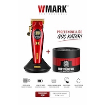 Wmark Ng-v2 Kırmızı Profesyonel Saç Kesme Makinesi
