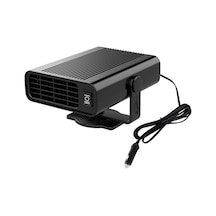 Samdoo 24v 120w Araç Isıtıcı Ve Soğutucu - Hızlı Buz Çözme, Sis Giderme, 360 Dönebilir Portatif Fan