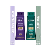 Keratin&argan&collagen&biotin Dolgunlaştırıcı Ve Onarıcı Şampuan Seti 500 Ml X 2 Adet Tüm Saç Tipleri