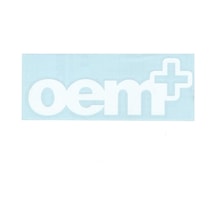 Oem+ Sticker -Beyaz Oem Sticker 14.30 Cm ( )-