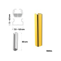 Puffyguard U Tipi Raf Ayak Koruyucu Yeni Tip 60 Cm - Small - A:7,5cm - 9,5cm B:3cm - 4,5cm