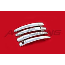 Peugeot 207 Krom Kapı Kolu Tk 2006-2012 4Kapı Paslanmaz Çelik N11.744