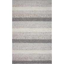 Eko Halı Jade Langdon Natural Naturel Kazak Örgü Desenli El Dokuma Örgü Halı - 170X240