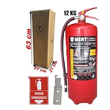 Yangın Söndürme Tüpü Söndürücü Köpüklü 12 KG + Askı Aparatı N11.18