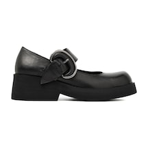 Nero Black Sneaker Günlük Kadın 25k12021 Vergelio Skin Nero Bej