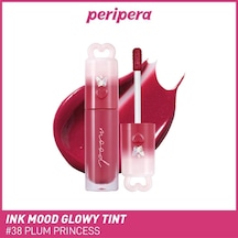 Kalıcı, Pigmentli, Işıltılı, Parlak Bitişli Tint Ink Mood Glowy Tint 38 Plum Princess Çok Renkli