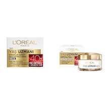 L'oréal Paris Yaş Uzmanı 40+ Kırışıklık Karşıtı Sıkılaştırıcı Gece Kremi + L'oréal Paris Yaş Uzmanı 40+ Kırışıklık Karşıtı Sıkılaştırıcı Krem