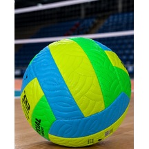 Renkli Voleybol Topu Dayanıklı Dikişli Antrenman Ve Maç Topu - Lisinya Yeşil