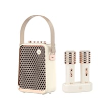 Divoom SongBird-HQ Çift Karaoke Mikrofonlu 6 Ses Efektli 50 W Taşınabilir Bluetooth Hoparlör