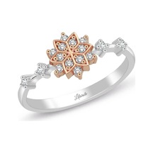 Lilarote Kar Tanesi Tasarım Yüzük