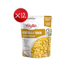 Yayla Yemek Hazır Köri Soslu Tavuk 200 Gr X12