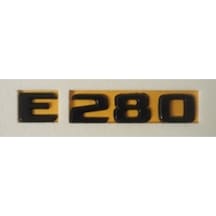 Mercedes Uyumlu Yazı E 280 Siyah