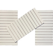 Armada Çini 15x30 Kitkat Beyaz Çini Seramik