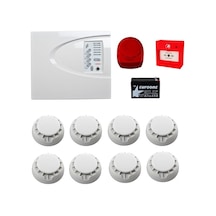 Teletek Yangın Alarm Sistemi Seti 8 Li