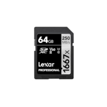 Lexar  64Gb Sd 1667X  Sdxc Uhs-Iı Card