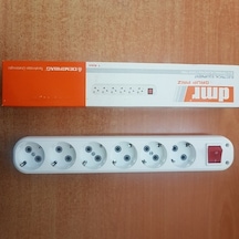 Dmr Demirbağ 6'lı Anahtarlı Klemensli Grup Priz