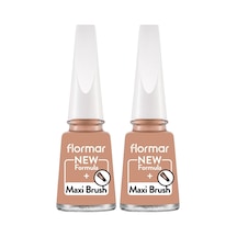 Klasik Parlak Bitişli Yüksek Pigmentli Oje Nail Enamel 472 Caramel New 2 Paketi