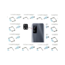 Oppo Realme Uyumlu C15 Arka Kamera Camı Lens Yapışkanlı (485223436)