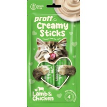 Proff Creamy Kuzu ve Tavuklu Kedi Ödülü 4'lü
