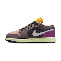 Nike Air Jordan 1 Low 'tokyo Bio Hack' Special Edition Leather Unisex Sneaker Hakiki Deri Günlük Spor Ayakkabı Pembe-kahverengi