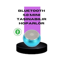 Taşınabilir Mini Bluetooth Hoparlör 9m Menzil Dahili Mikrofon