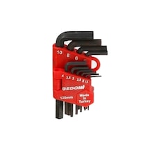 Eltos Edoni 120 Mm Alyan Seti 10 Parça Siyah
