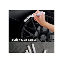 Lastik Yazı Boyama Kalemi Beyaz 1 Adet Onkar Otk-24481