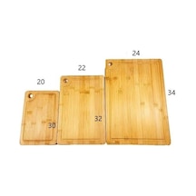 Rossel Premium 3'lü Bambu Kesim Panosu Mien-375