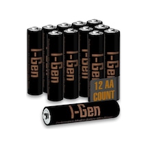 Lexroo Ultra Alkalin Aa Kalem Pil Lr6 1.5v 12 Adet Aa Kalem Pil
