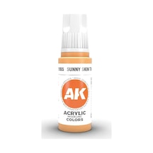Ak Interactive 11055, 17 Ml. 3gen Sunny Skin Tone Maket Boyası Standart