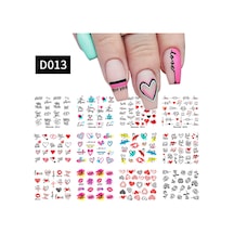 Su Transferli Nail Art Sticker D013 53012-1