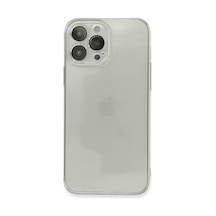Apple iPhone Uyumlu 13 Pro Kılıf Fly Lens Silikon - Şeffaf Bz8683140288952