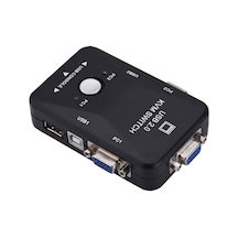 Usb 2.0 Kvm Switch 2 Port Vga Usb Kvm Switch