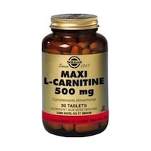 Solgar Maxi L-carnitine 500 Mg 30 Tablet