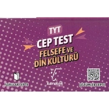 TYT Cep Test Felsefe ve Din Kültürü -  Karekök Eğitim Yayın