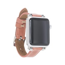 Apple Watch Uyumlu Deri Kordon 38-40-41mm Slim G17 Diğer