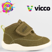 Vicco Plase İlk Adım Bebek Ortopedik Çocuk Spor Ayakkabı Haki