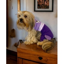 Kemique Chique Purple Panda Tulum Köpek Kıyafeti