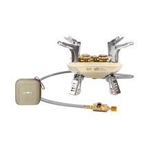 Taşınabilir Gaz Sobası Açık Soba Gümüş