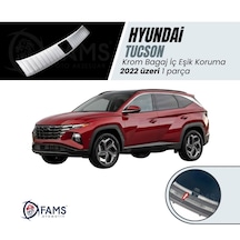 Hyundai Tucson Krom Bagaj İç Eşik Koruma 2022 Üzeri P.çelik Taşlı