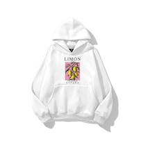 Tarzsokak Unisex Limon 1998 Sweatshirt Beyaz