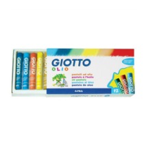 Giotto Olio - Yağlı Pastel Silindir 12 Renk N11.2885